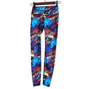 Athleta Colorburst Sonar Yoga Tight Leggings Women's XXS